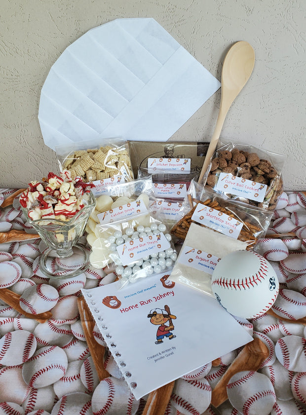 Home Run Johnny Baseball Snack Recipe Kit