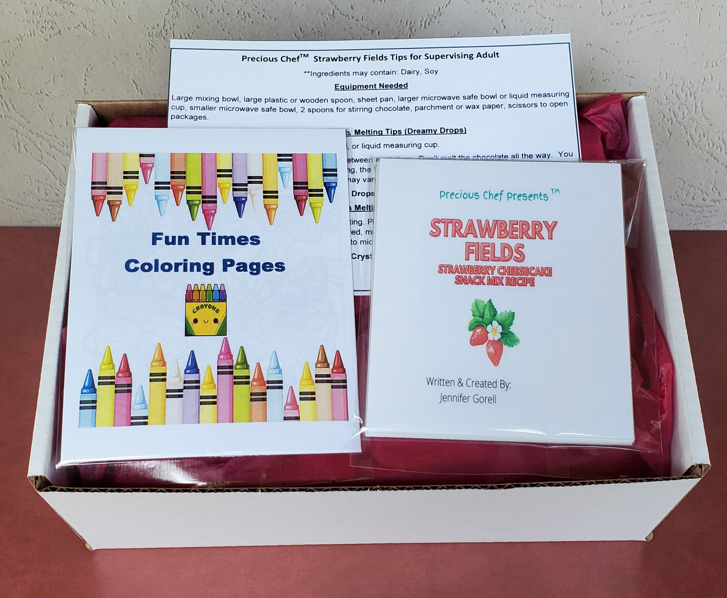 Strawberry Fields Recipe Kit