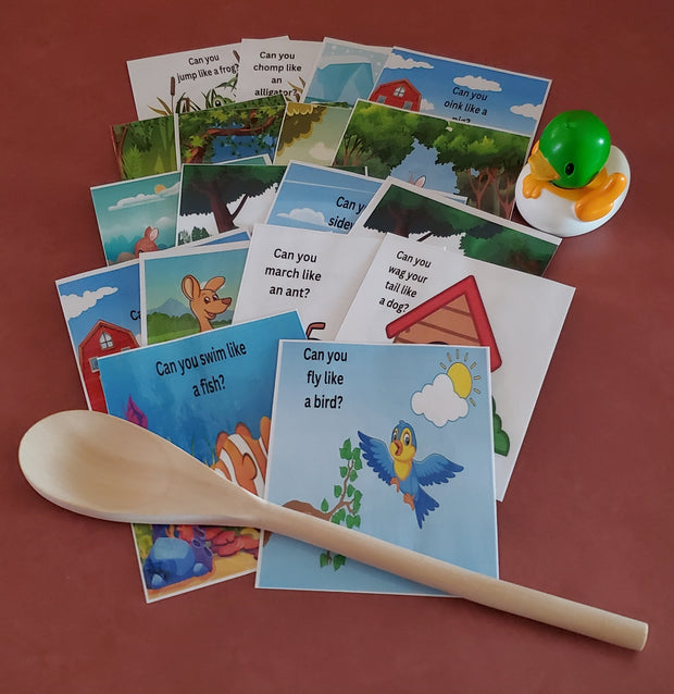Down on the Farm Toddler Story Card Recipe Kit