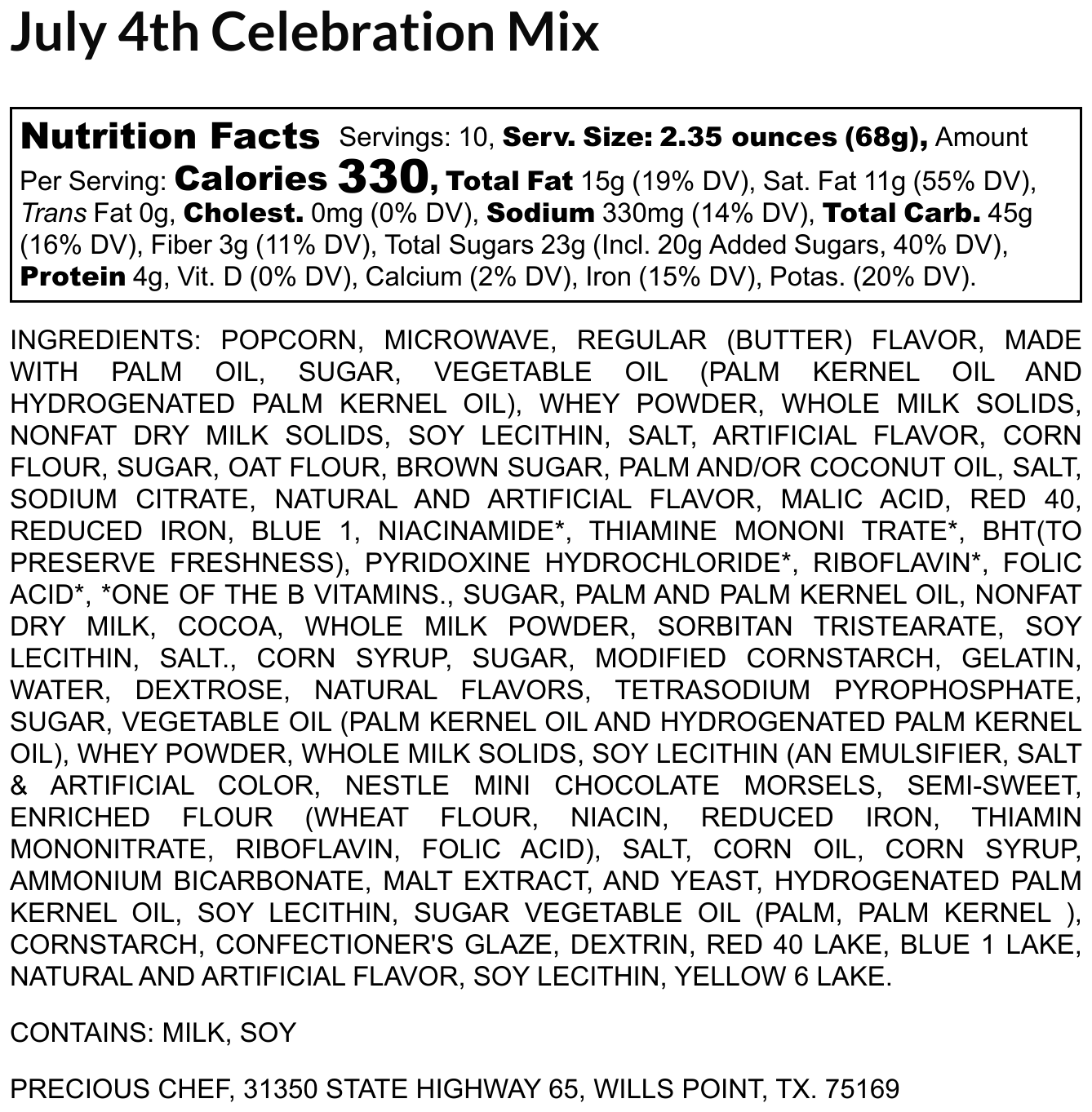 Liberty and Skylar's July 4th Celebration Recipe Kit