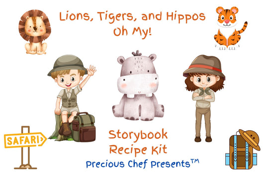 Lion's, Tigers, and Hippos, Oh My Recipe Kit