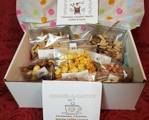 Snack-A-Latte Snack Mix Cook by Number Recipe Deck Kit